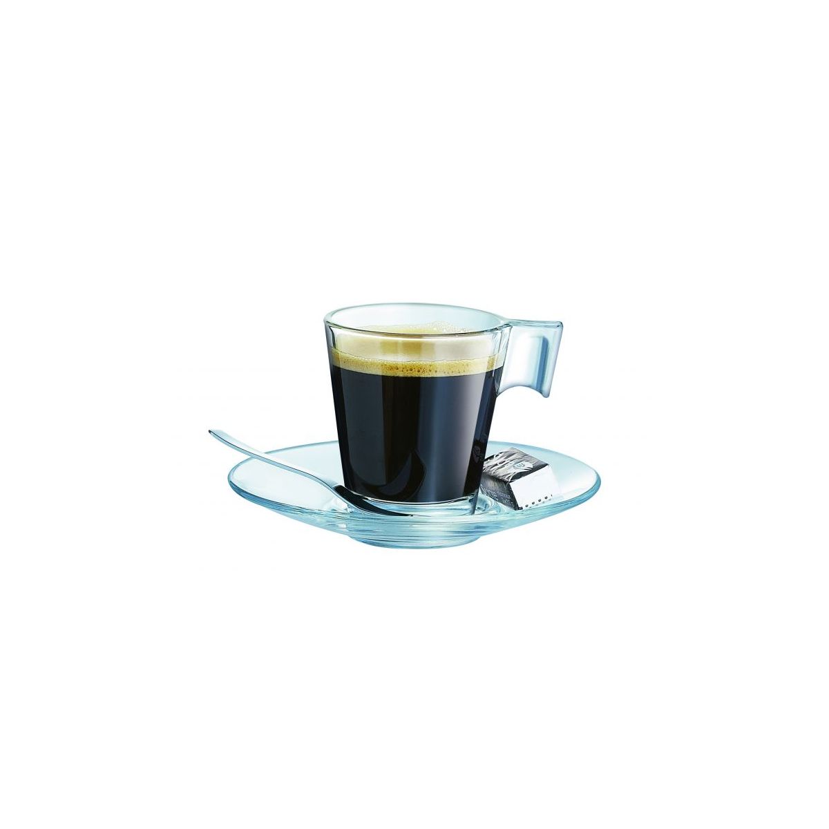 Tasse à café expresso en verre 8 cl Aroma