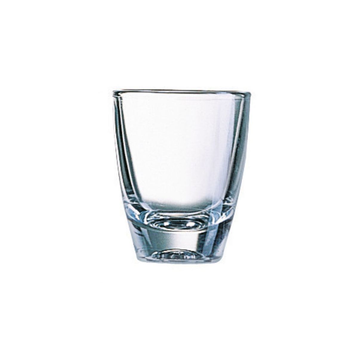 Shooter rond transparent verre 3 cl Ø 4,20 cm Gin (24p.)