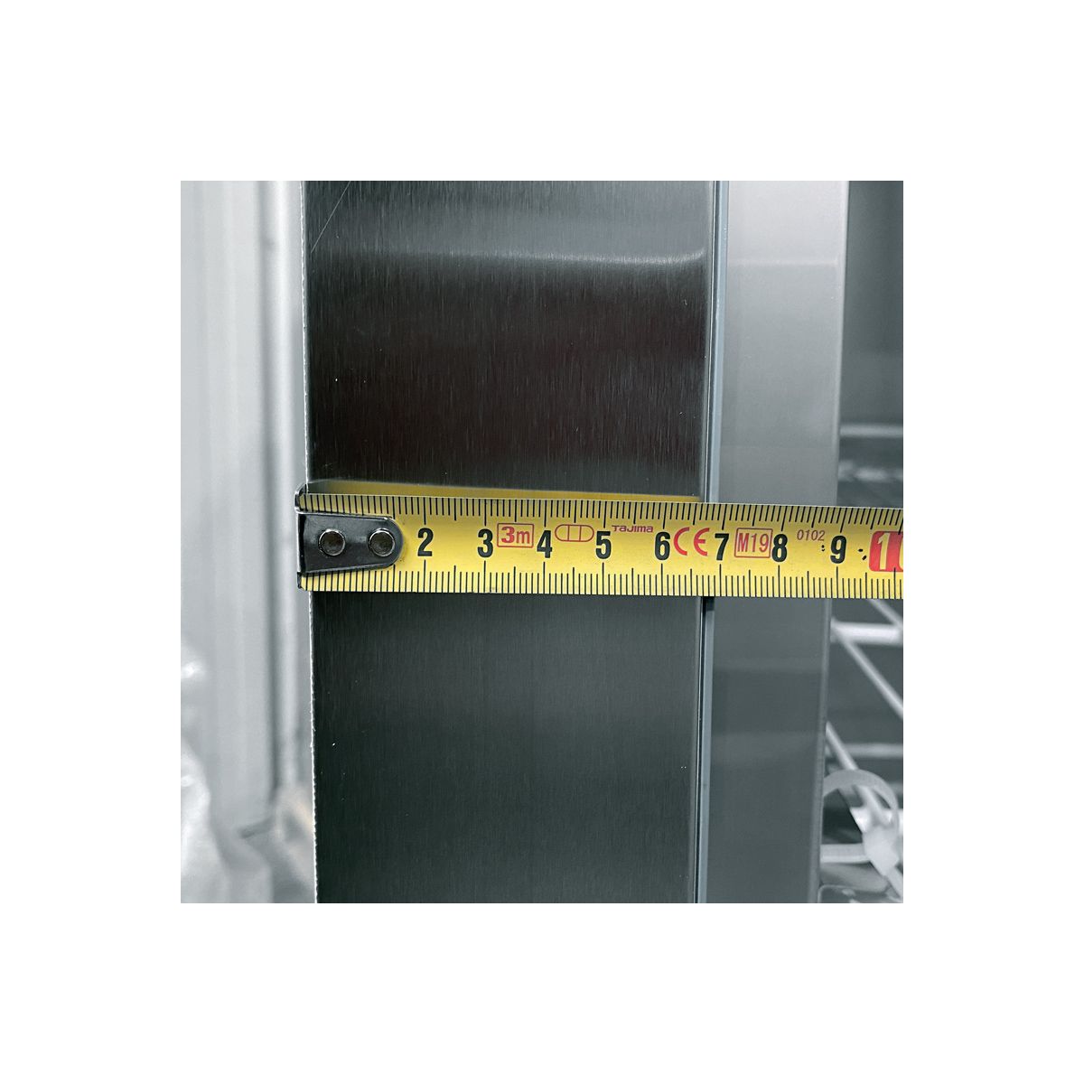 Congélateur professionnel Armoire verticale en acier inoxydable Porte  divisée 500 litres net Refroidissement par ventilateur